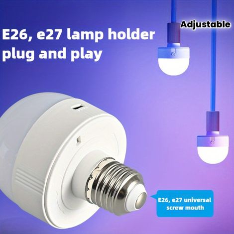 Il s'agit d'une ampoule LED RGB moderne et rechargeable, conçue pour créer un éclairage d'ambiance dans divers environnements, tels que les chambres, les salons, les soirées et les studios. (1/5)