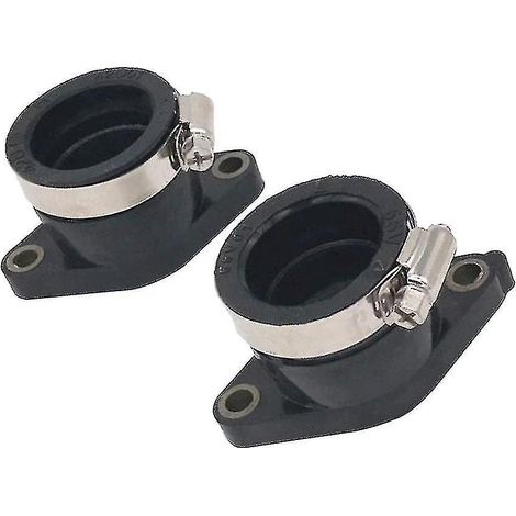 1 Pair Matte Black High Quality Rubber And Aluminum Carburetor Intake Manifold Fits For Yamaha Tt 35( ) (1/3)