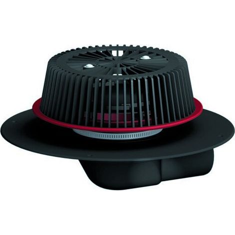 Dallmer 671387 Trop-plein de sécurité Power 86 D FPO-PP, DN (1/2)