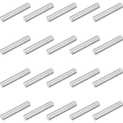 40pcs M3x16mm Goupille Cylindrique Étagère, Goujons Cylindriques Acier Inoxydable 304, Support Cheville d'Étagère Fixation pour Fabrication Industrie Mécanique Installation Meuble (1/5)
