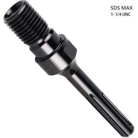 Adaptateur MAX PLUS sur Couronne de Forage Diamantée 1 1/4" UNC, Adaptateur pour Carotteuse 190mm 1Pcs,de DEBUNS