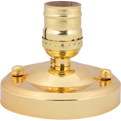 Vintage E26/E27 Lampensockeladapter – Schraubfassung – Gold – Deckenleuchte / Wandleuchte (1/5)