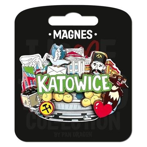 Magnet Ich liebe Polen Katowice ILP-MAG-C-KAT-67