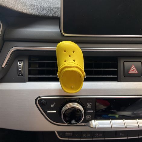 Clip diffuseur d'aromathérapie pour climatiseur de voiture, en forme de chaussure, avec clip de sortie d'air créatif pour véhicule (1/5)