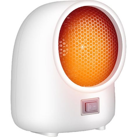 Mini Radiateur Soufflant à Économie d'Énergie Chauffage 220V 350W Soufflant Électrique Radiateur Soufflant pour Salon, Chambre, Salle de Bain (1/5)
