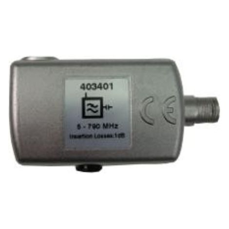 Filtro LTE Televes 403401 banda 47-790 MHz attenuazione 25 dB
