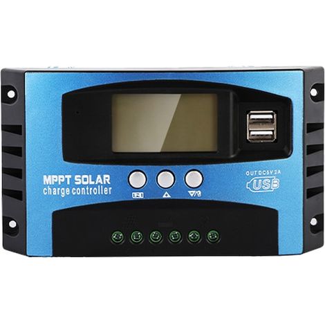 Contrôleur solaire MPPT 12V 24V 30A haute efficacité (1/5)