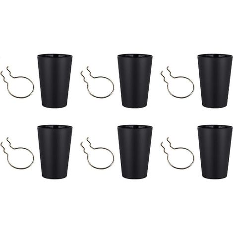 Panneau perforé avec crochets, 6 porte-gobelets et porte-stylos pour outils, étagère de rangement en PVC et métal pour atelier, garage, bureau. (1/5)