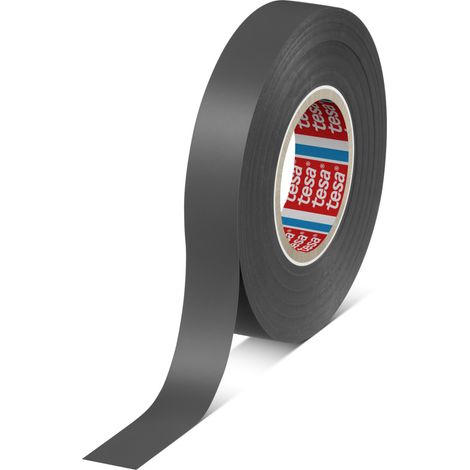 Ruban isolant Tesa Premium Soft en PVC Gris 33m x 19mm x 0.126mm ( Prix pour 1 )