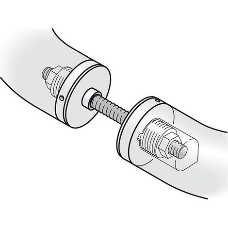 Montaggio Maniglia M8 Mhk Titolare Gr.25-40, Ts 55-74, St.Verz
