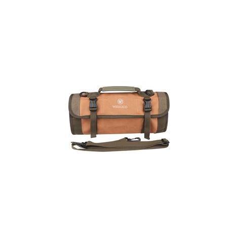 Sac à outils enroulable 24 poches avec bandoulière, pour électricien, plombier, mécanicien – (1/5)