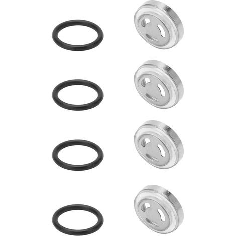 Kit de 4 joints de niveau de liquide de frein pour maître-cylindre, réservoir et moto tout-terrain. Accessoire pour scooter, quad et moto cross. (1/5)
