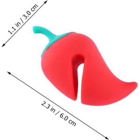 Leve-couvercle En Silicone - Anti-debordement Pour Casserole Et Poêle - Usage Cuisine Domestique - Lot De 8 (1/4)