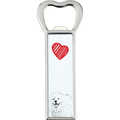 Samoiedo, Samoiedo, Samojedskaja - apribottiglie con un cane, apri frigo personalizzato, regalo unico per uomo di Art-Dog (1/5)