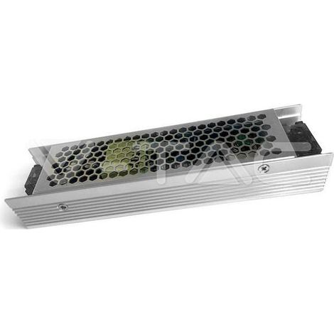 Fuente de alimentación metálica delgada V-TAC de 150 W, 12 V, 12,5 A y 1 salida IP20