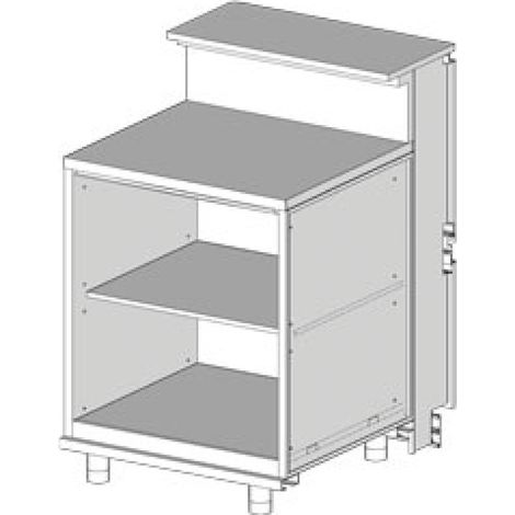 Comptoir neutre/ tablet. service 750 X890 x950/1162 - Diamond