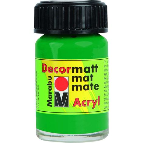 Decormatt Acryl Marabu 15 ml Verde Vegetale