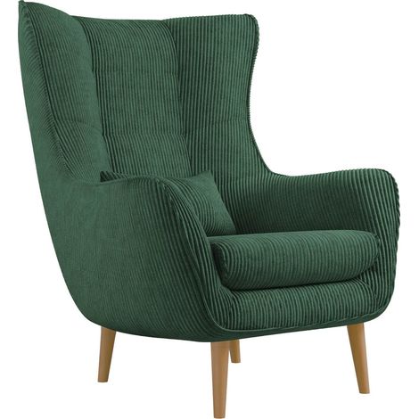 Sillón Comfivo Ulmus III, Poso 14, 106x80x95cm, Tapiz, Patas: Madera, 0 (1/5)