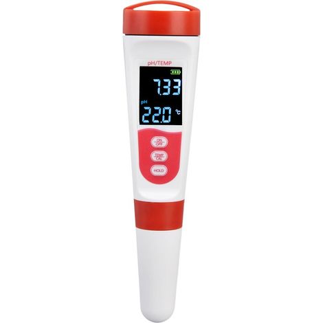 1 Testeur de pH, écran LCD, mesure précise CE température, eau potable aquarium hydroponie (1/5)