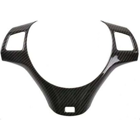 Carbon fiber steering wheel cover frame for 05-11 BMW M3 E90 E91 E92 E93 - Thsinde