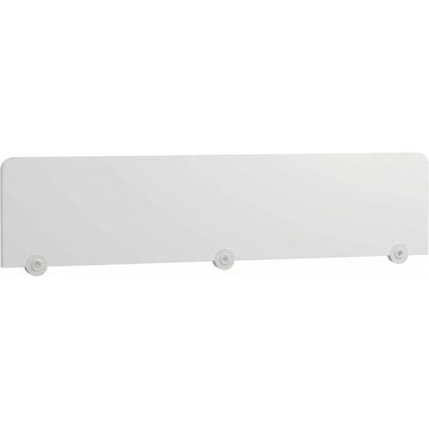 Barriera letto bianca 33.8x150x2.5cm