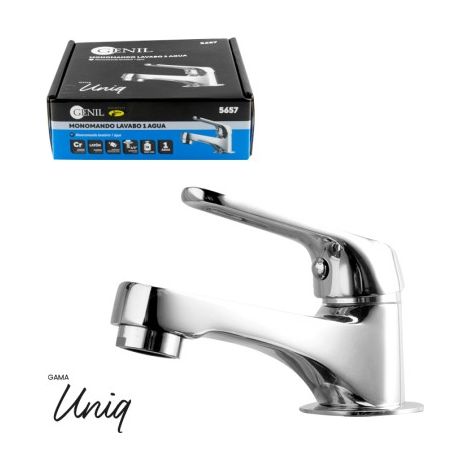 Monomando Lavabo Uniq 1 Agua Latón 25mm (1/5)