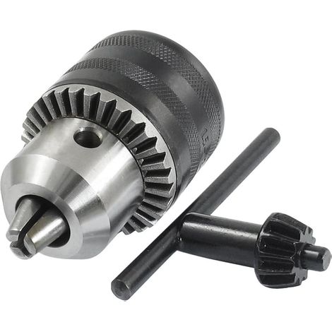 Mandrin pour Perceuse à Colonne avec Clé Type 1.5-13mm Capacité B16 Conique Alésage Percage