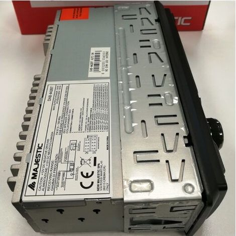 New Majestic DAB-442 BT Ricevitore multimediale per auto Nero 180 W Bluetooth