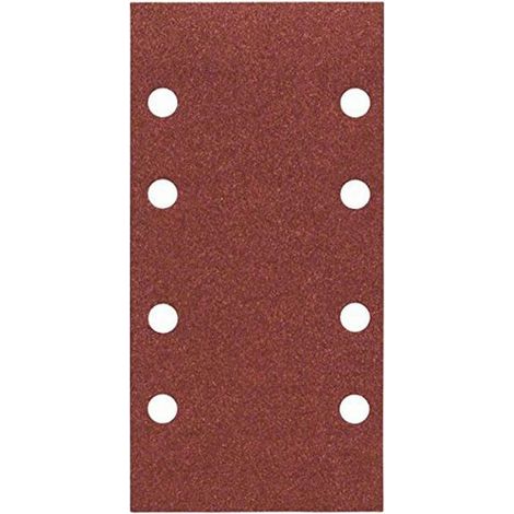 Feuilles Abrasives Ponceuse Papier Ponçage 93 x 185 mm. Lot de 20 Feuilles P120 ponçage Bois Métaux Peinture (1/5)