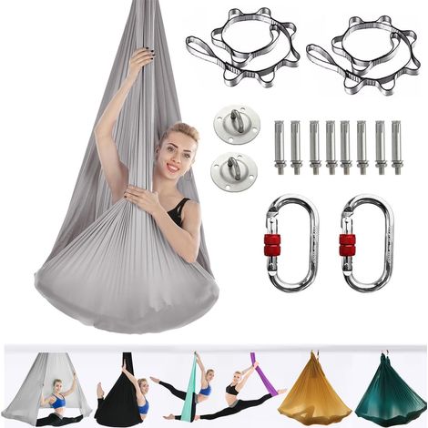 Kit de Yoga pour Adultes, Accessoires de Yoga, Charge de 500 kg, Matériel D'installation Complet Inclus (1/5)