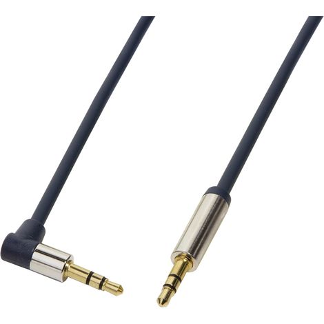 LogiLink 3.5mm - 3.5mm 1.5m cable de audio 1,5 m 3,5mm Azul (1/4)