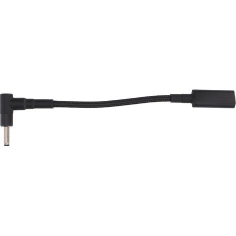 Adaptateur de câble de charge pour ordinateur portable avec puce intelligente PD intégrée, câble de charge USB-C 100 W pour port 3,5 x 1,35 cm (DC). (1/5)