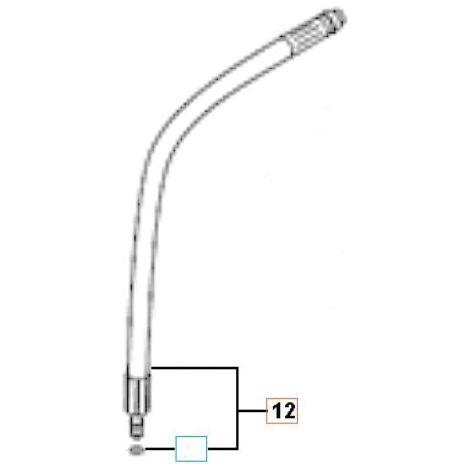 TUBO 531241401 ORIGINALE HUSQVARNA