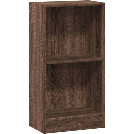 Maison Exclusive - Bücherregal Braun Eichen-Optik 40x24x76 cm Hol