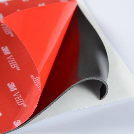 Biadesivo quadrato VHB a schiuma acrilica 3M5952 - 50/100mm - 5 pezzi Misura - 50mm x 50mm (5cm x 5cm) (1/5)