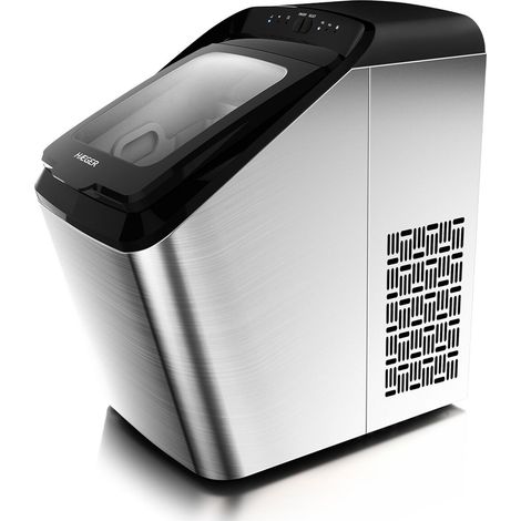 HAEGER Frozen Pro INOX/Macchina del ghiaccio 15 Kg (1/3)