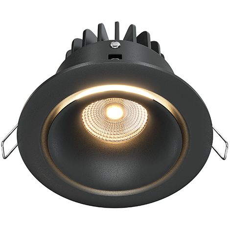 Spot encastré plafond Maytoni Yin LED 12W 3000K noir (1/5)