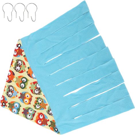 Cachette en toile et flanelle pour hamsters, furets, chinchillas et hiboux (1/5)
