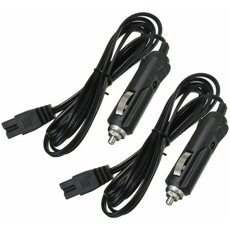 12V Cigarette Lighter Charging Cable for Car Refrigerator/Fridge (2 Pin) (1/4)