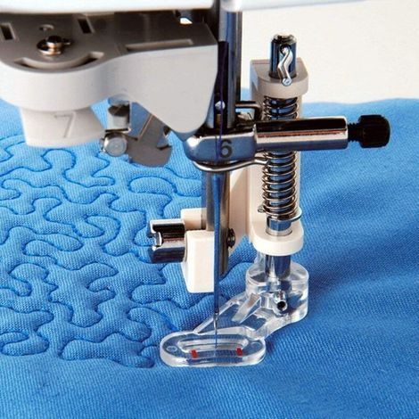 Pied Presseur Universel pour Quilting Compatible avec Machines à Coudre Brother et Autres Marques (1/4)