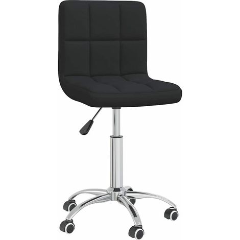 Maison Exclusive - Bürostuhl Drehbar Schwarz Stoff (1/5)
