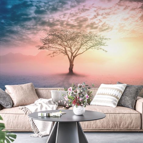 Papier peint panoramique - Arbre - 130 cm x 86 cm (1/4)