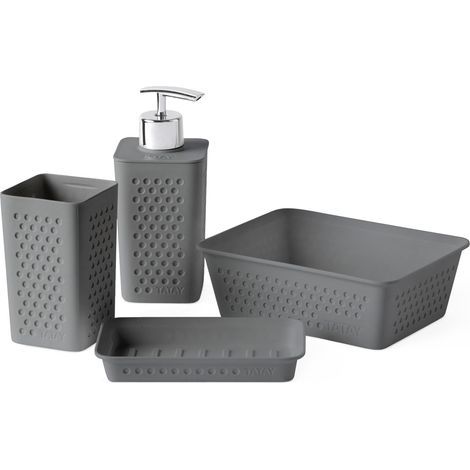 Ensemble de Quatre Accessoires à Poser en Polypropylène (1/4)