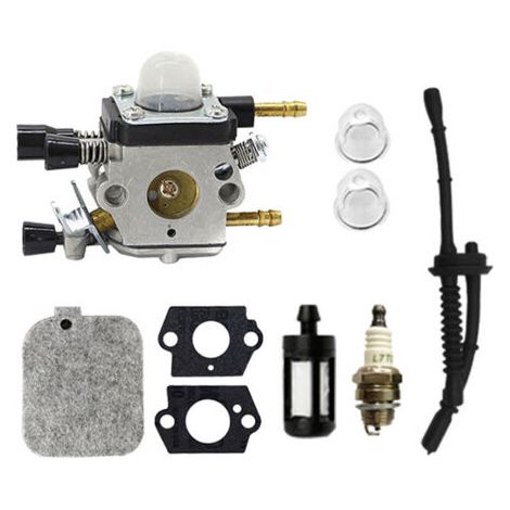 C1Q-S68G Vergaser für Sti-HL BG45 BG46 BG55 BG65 BG85 SH55 SH85 Laubbläser C1Q-S68 4229120 0606 Vergaser-Einstellkit mit Kraftstofffilterdichtung