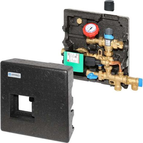 Afriso Warmwasserzirkulationssystem WZS 100 inkl. Brauchwassermischer und Zirkulationspumpe 68405 (1/2)