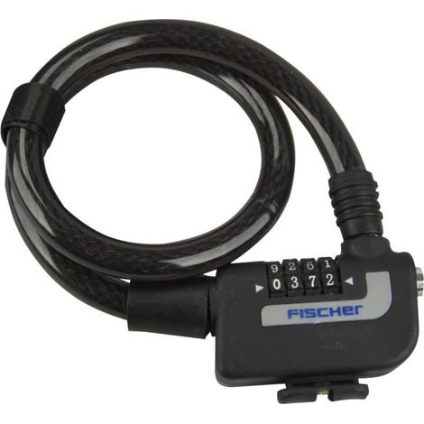 Fischer Seilschloss Zahlen L 600mm Ø 14mm Fahrradschlösser