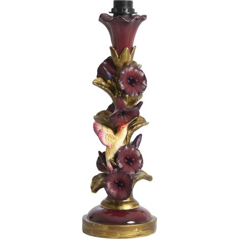 Light & Living - tischlampe - Berisso - rot - kunststoff - Ø 15cm
