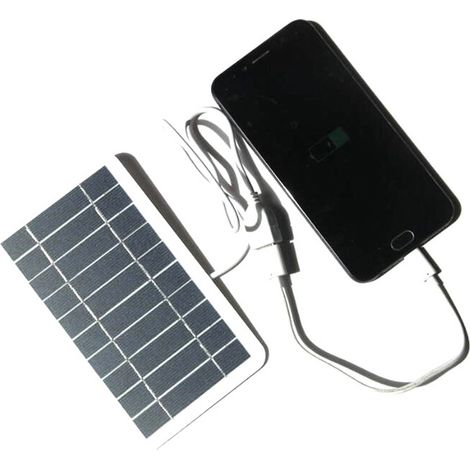 Solarladegerät für den Außenbereich, geeignet für Mobiltelefone, 2-W-5-V-Ladepanel, sehr beliebt und auf Lager (1/5)