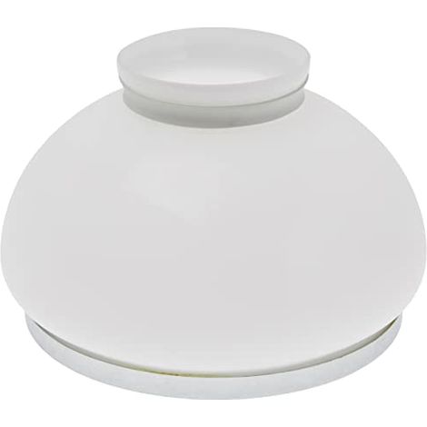 Westinghouse 8705340 Paralume Opal Dome Shade, Vetro, Bianco