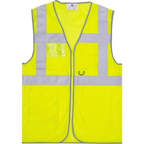 Gilet haute visibilité SAFARI AIR jaune - L - T2S